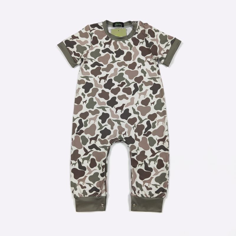 Camo Hunters Boy Romper