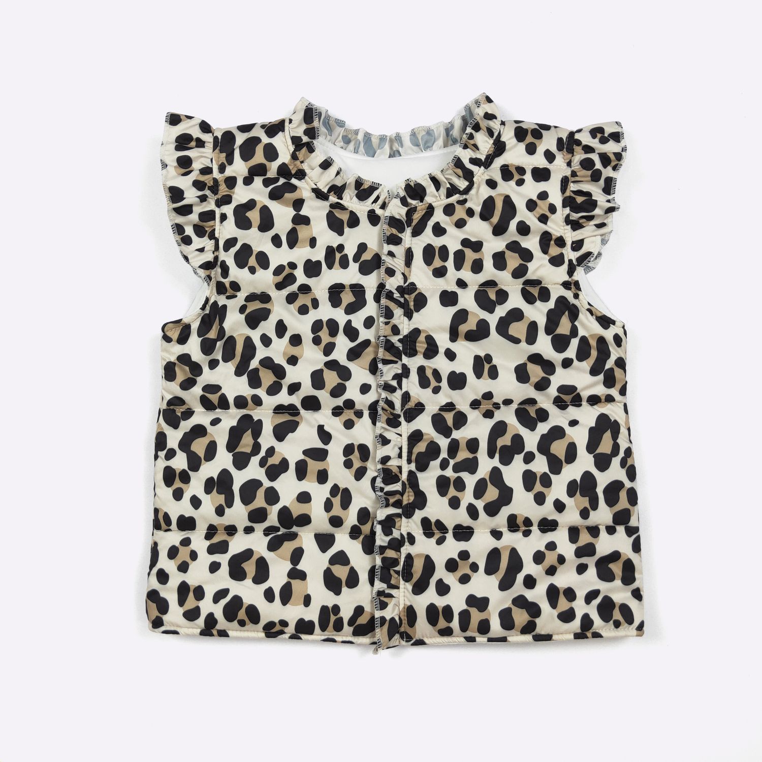 Leopard Girls Vest