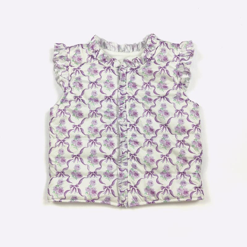 Violet Vine Girls Vest