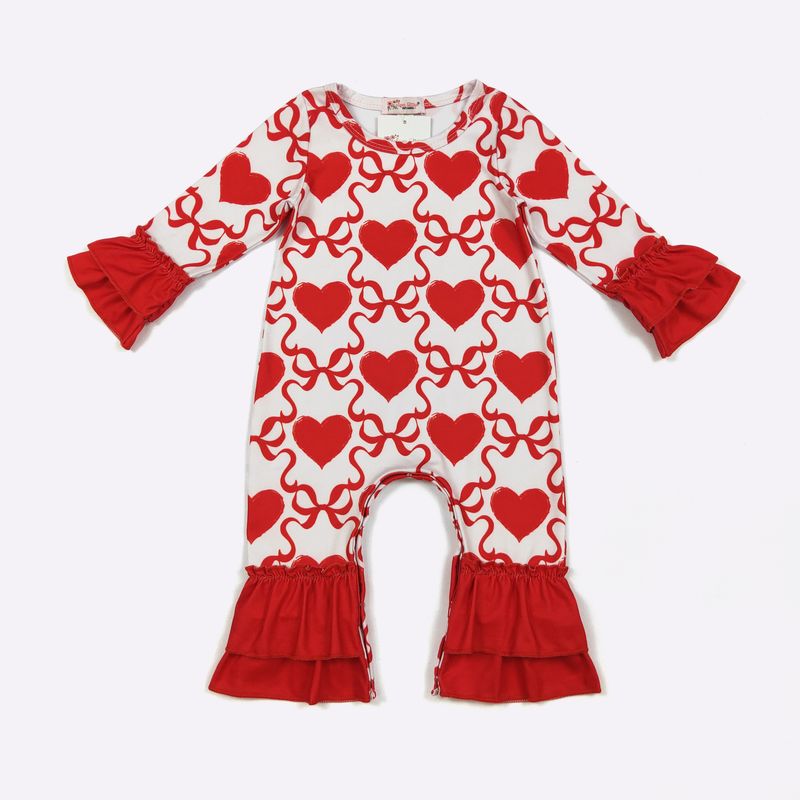 Heart Strings Baby Romper