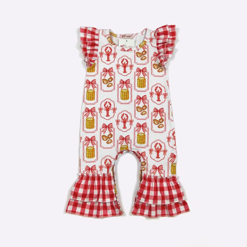 Crawfish Cutie Baby Romper