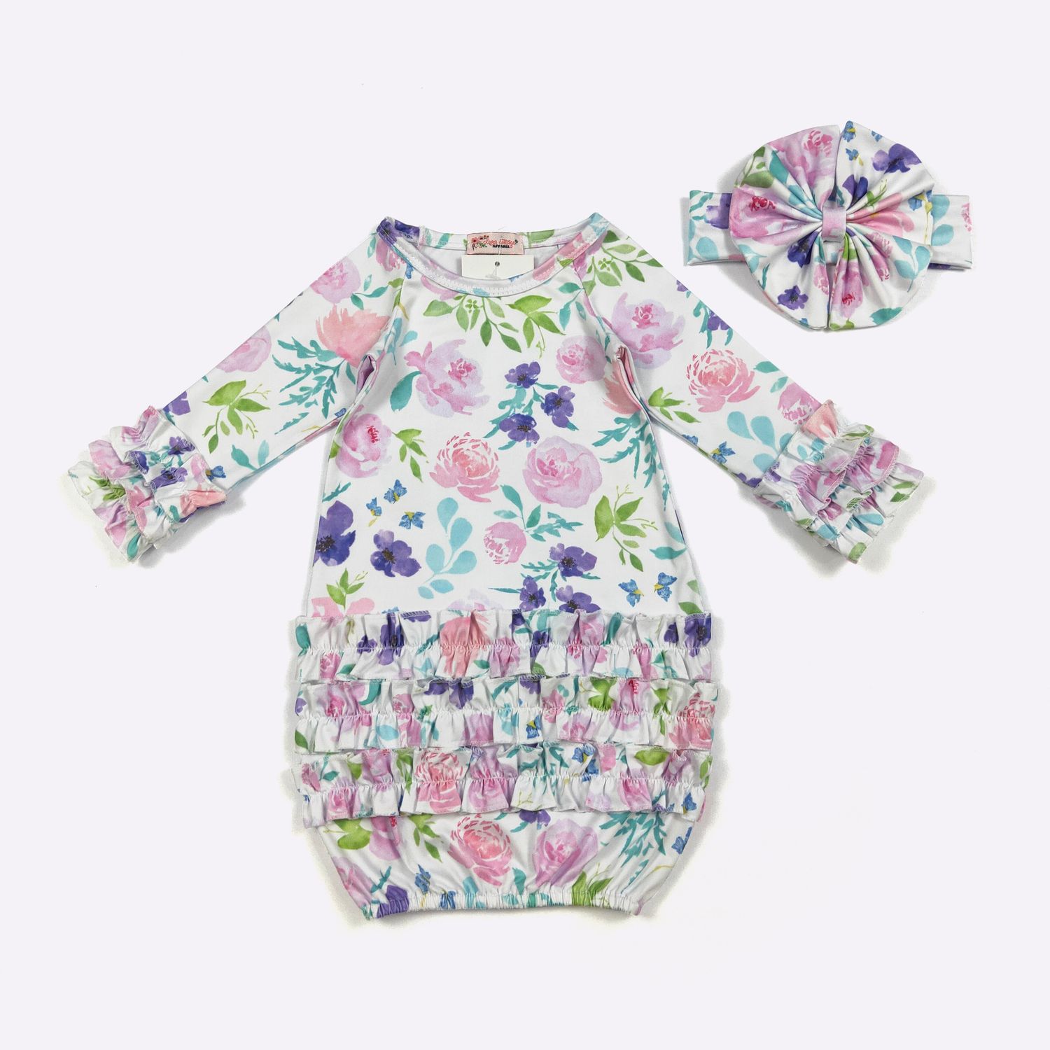 Vineyard Baby Gown