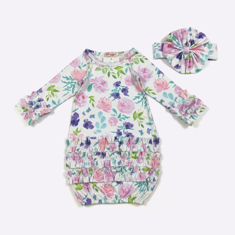 Vineyard Baby Gown