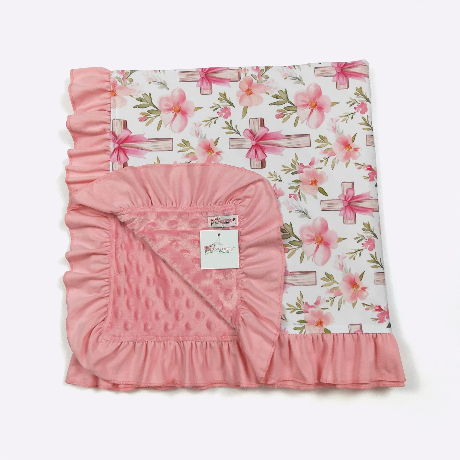 Faith N Floral Blanket