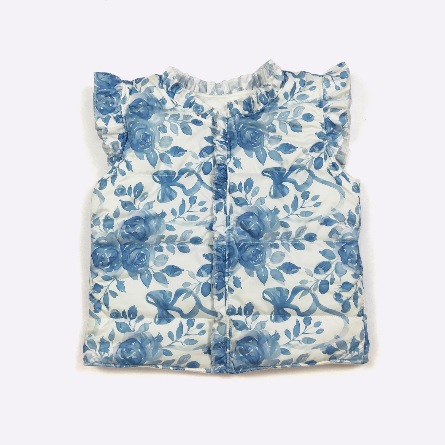 Prussian Blue Girls Vest