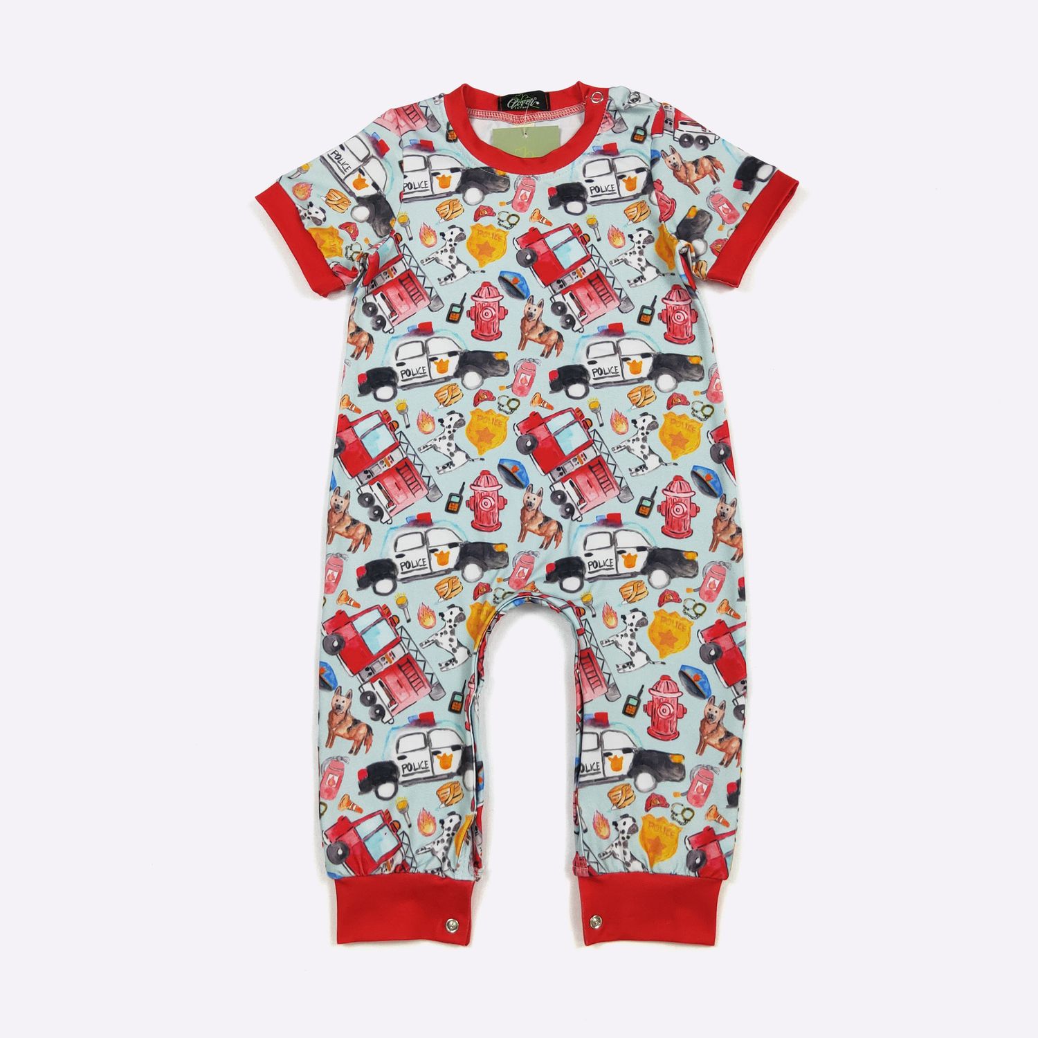 Dalmatian Boy Romper