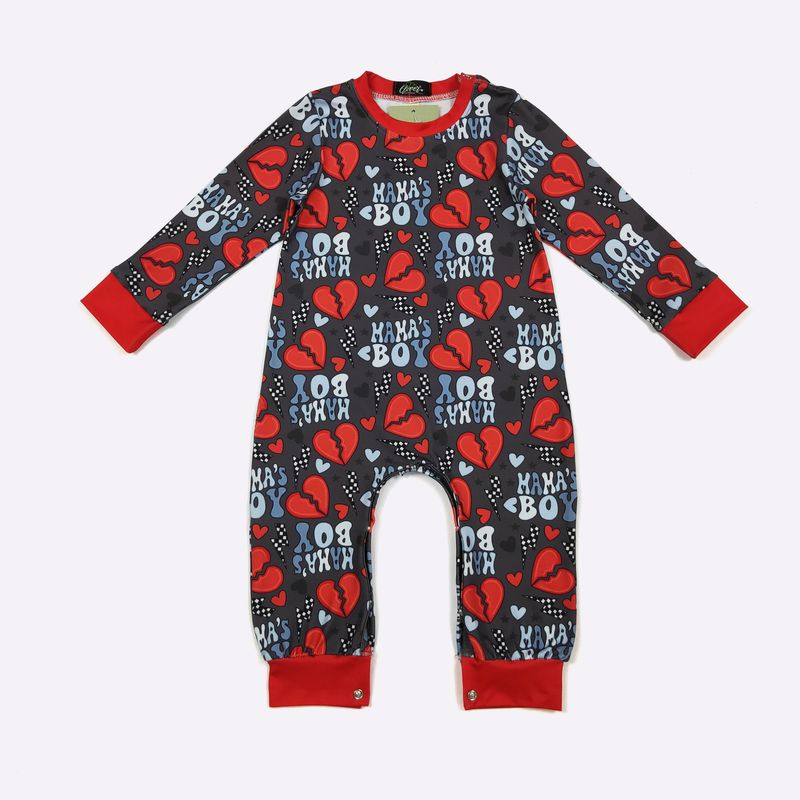 Mama's Boy Boy Romper