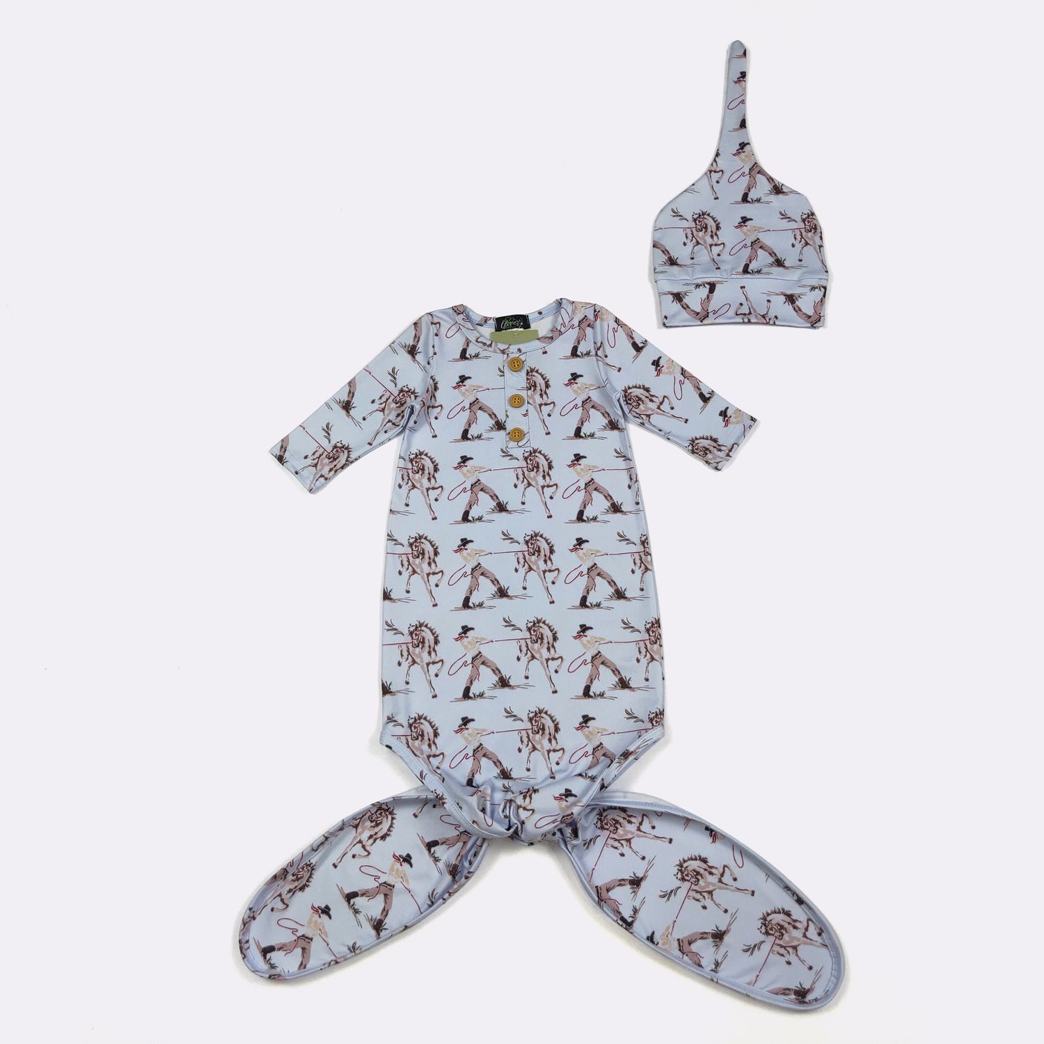 Riata Roping Baby Knotted Gown