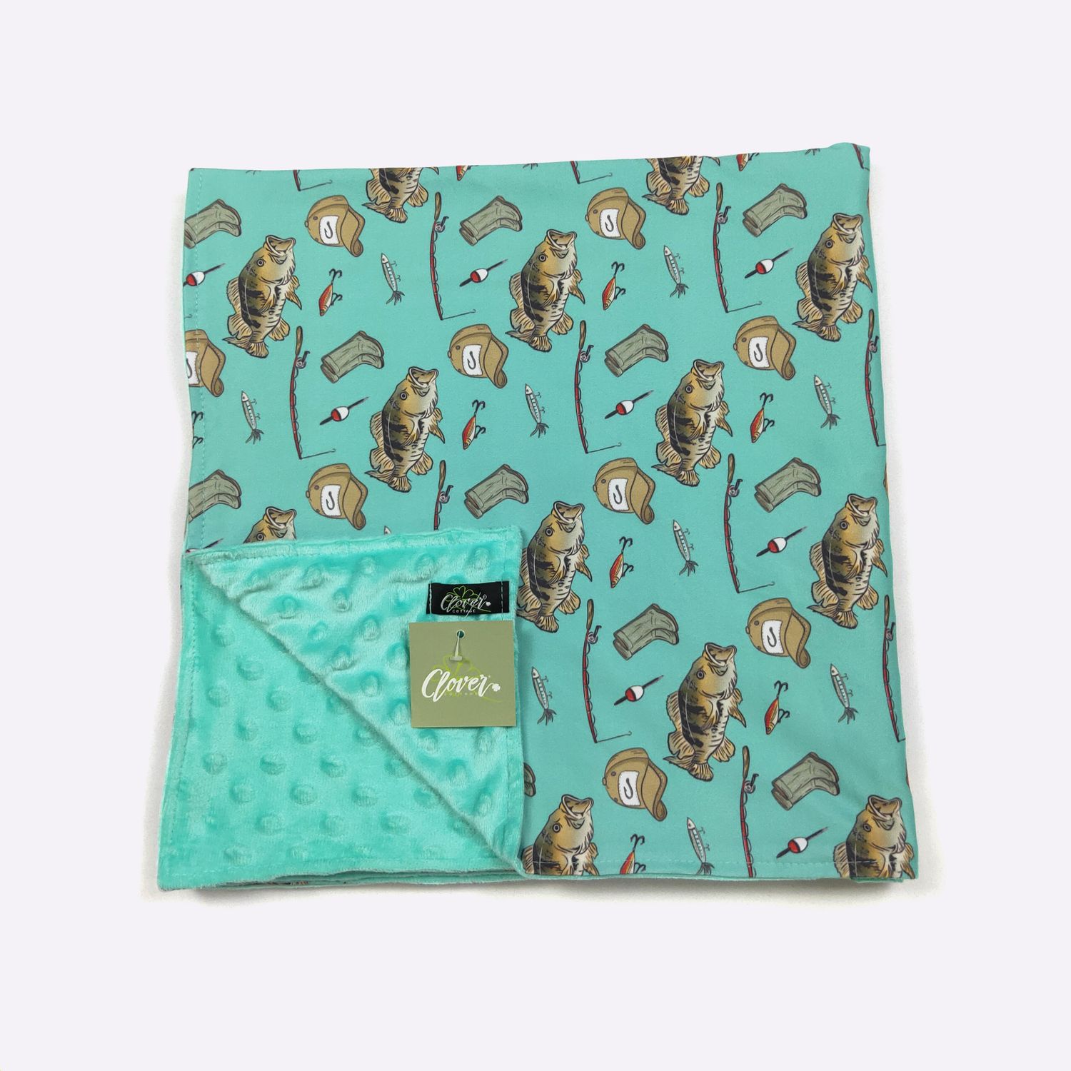 Teal Fishing Blanket