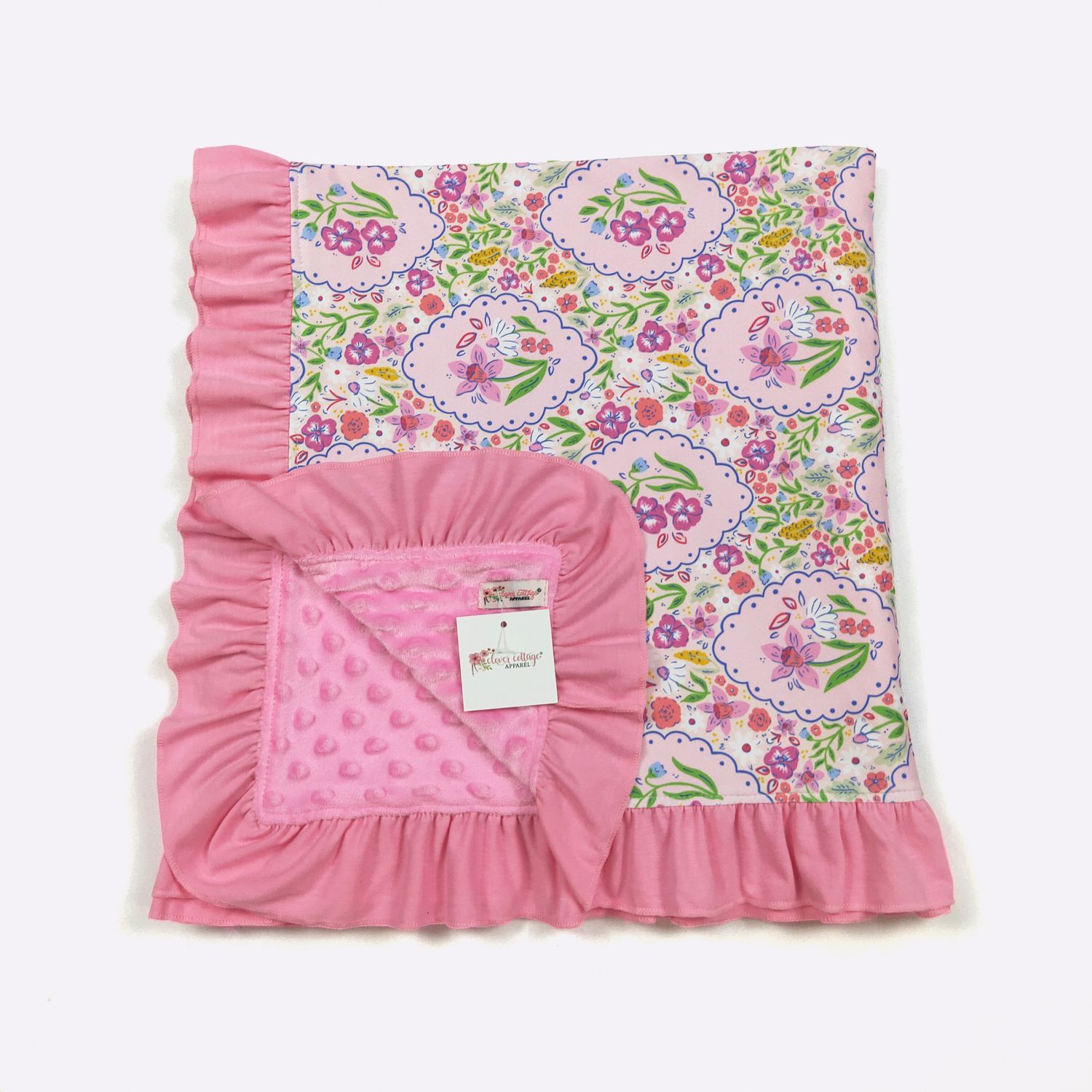 Flower Silhouette Blanket