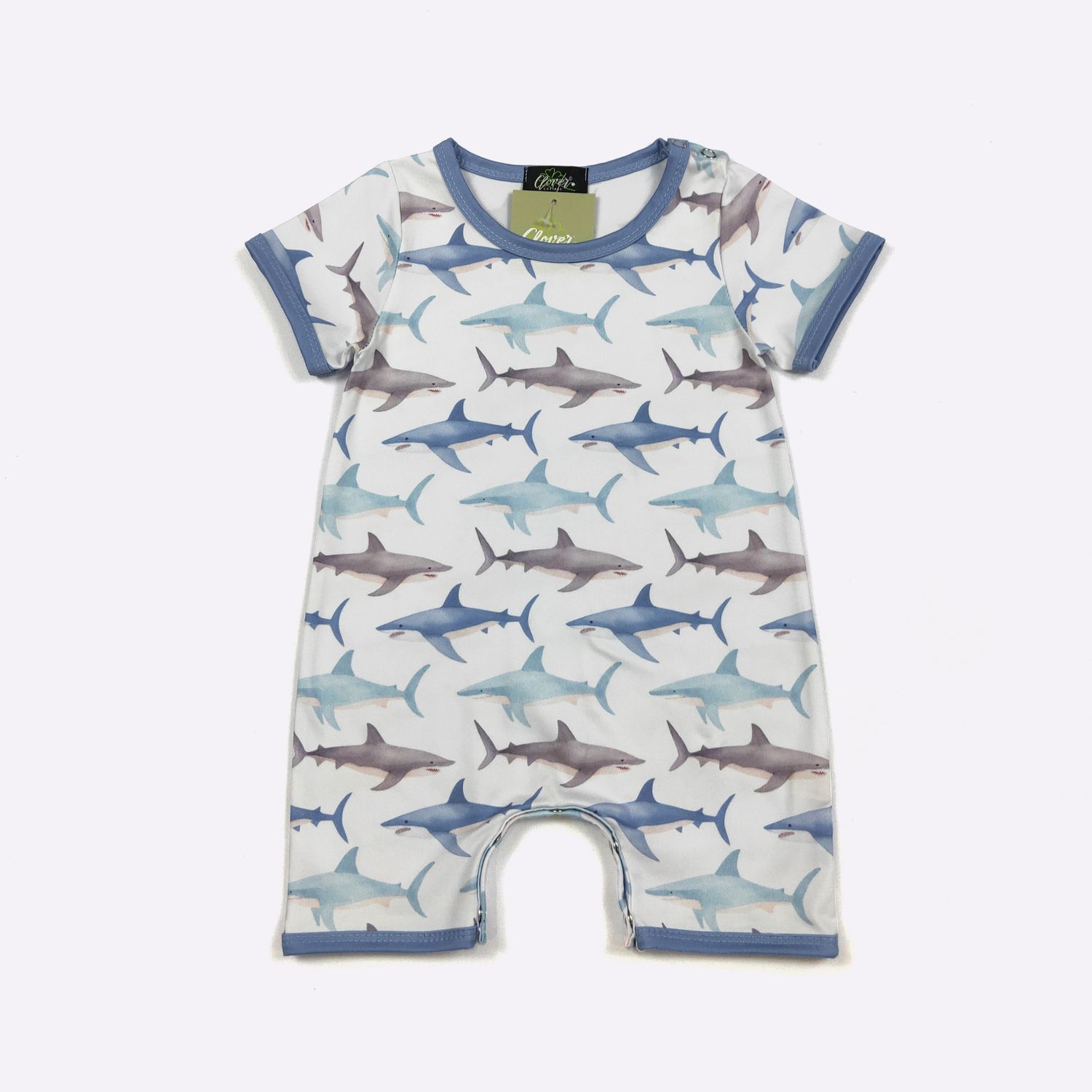 Shark Boy Romper