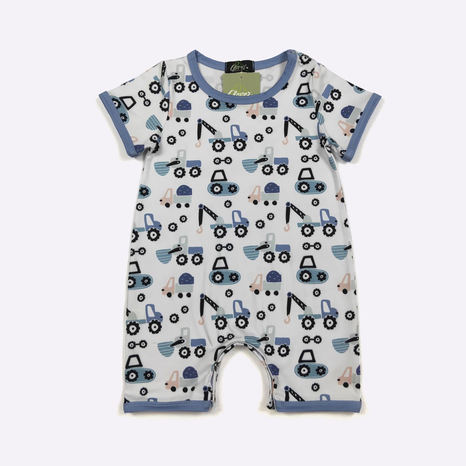 Work Zone Boy Romper