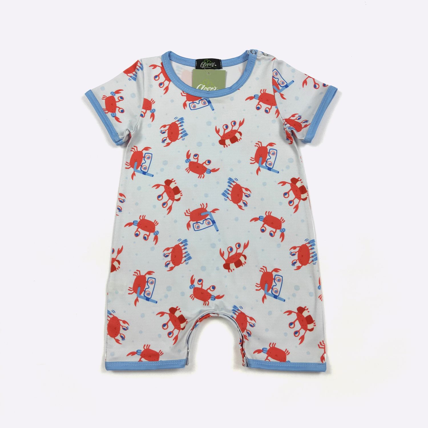 lil Crab Boy Romper