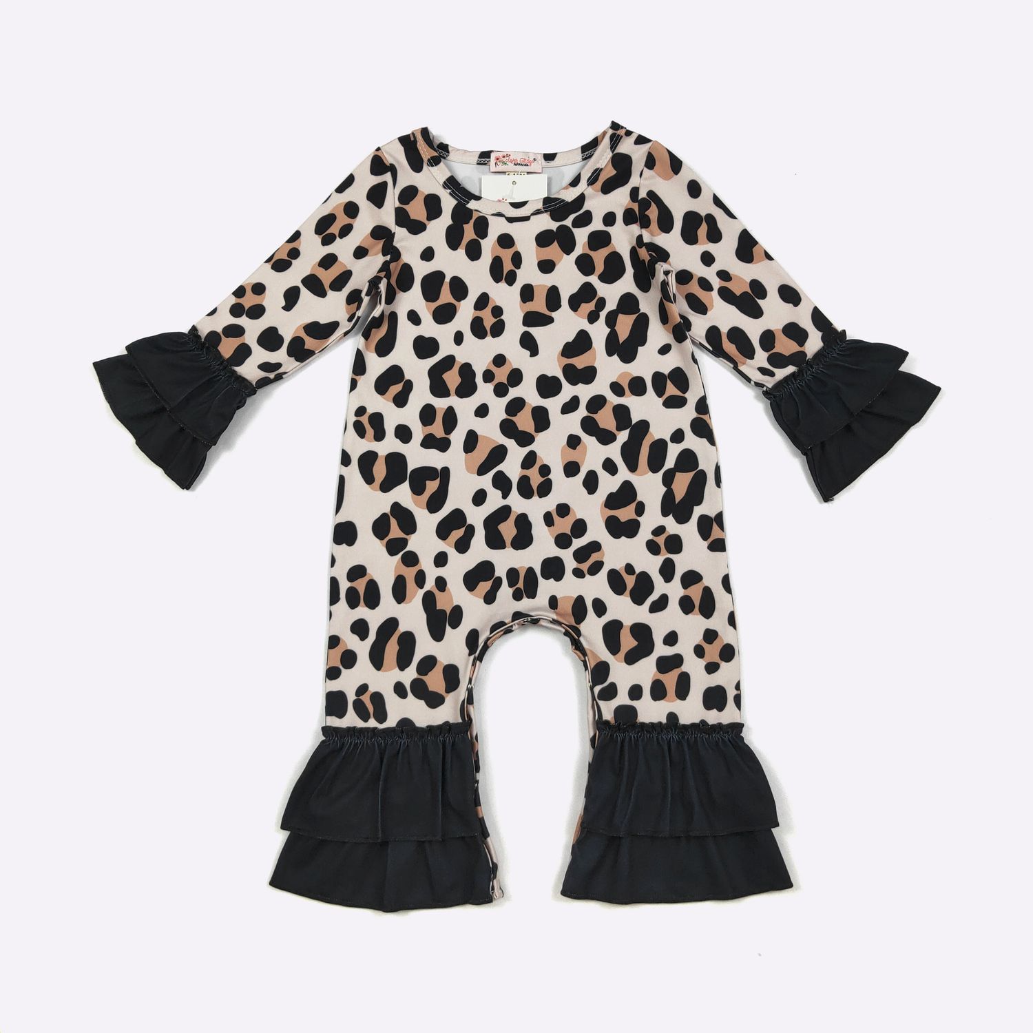 Cheetah Baby Romper