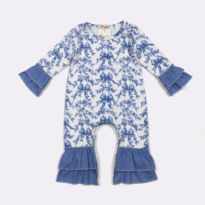 Azure Waverly Baby Romper