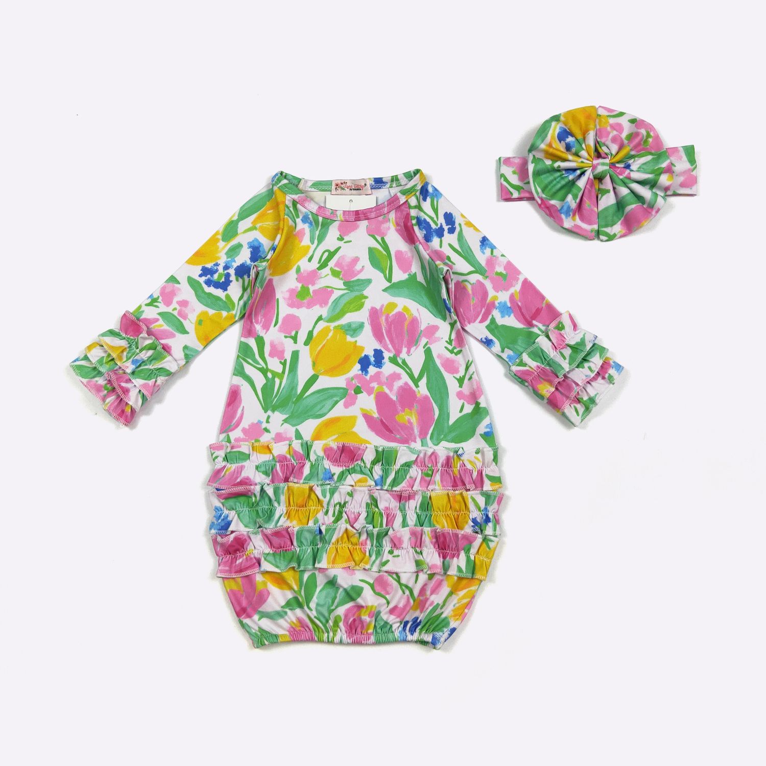 Springtime Baby Gown