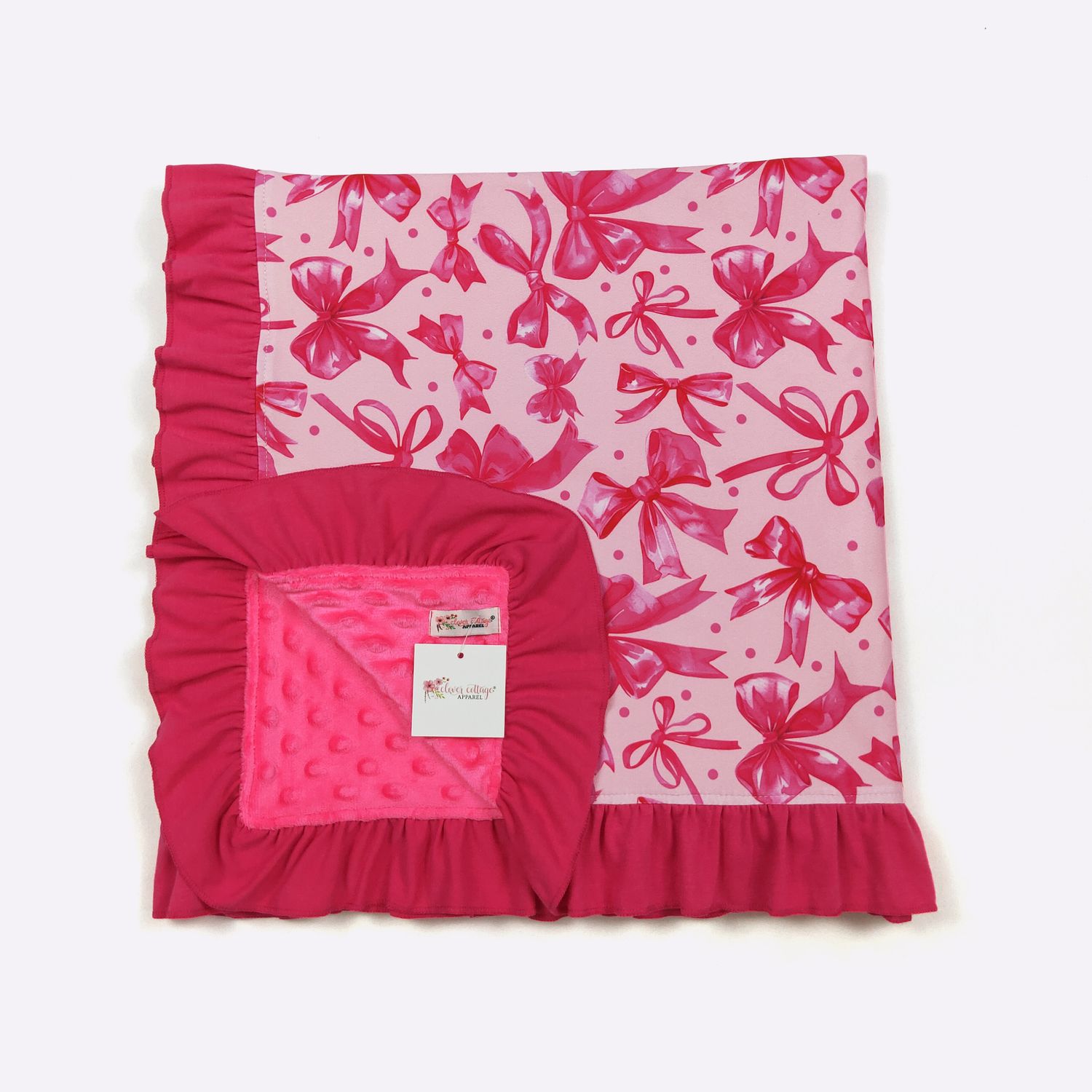 Fuchsia Coquette Blanket