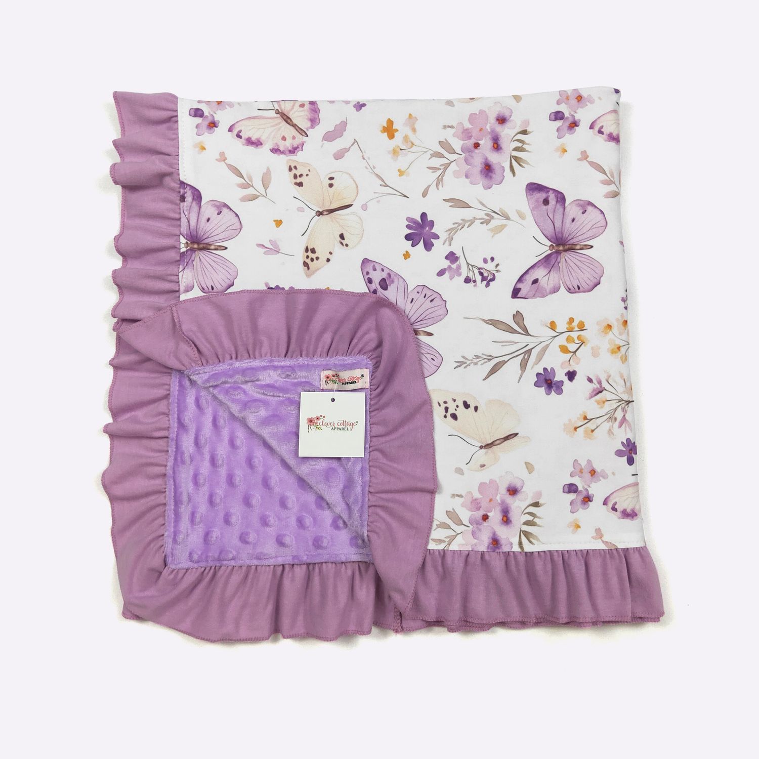 Wildflower Butterfly Blanket