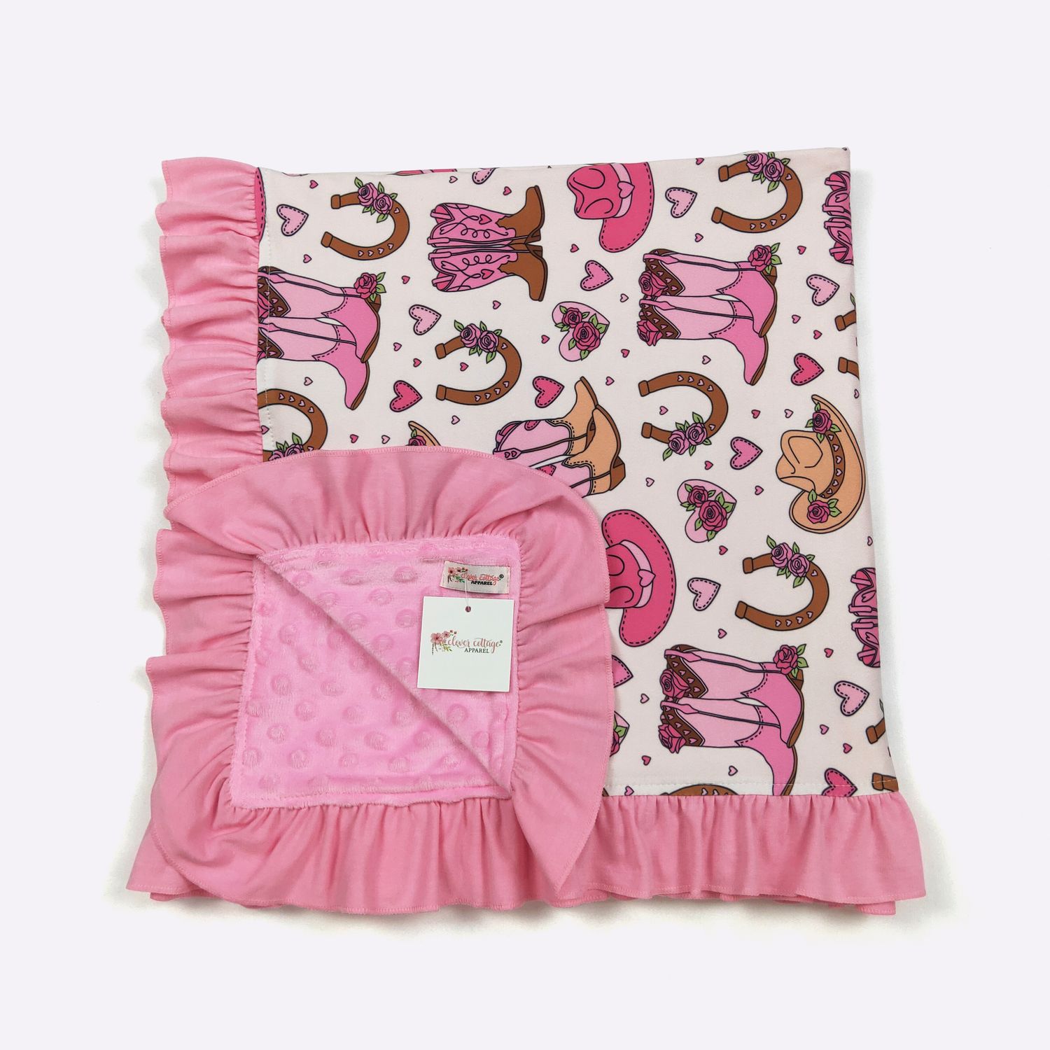 Western Boots Blanket