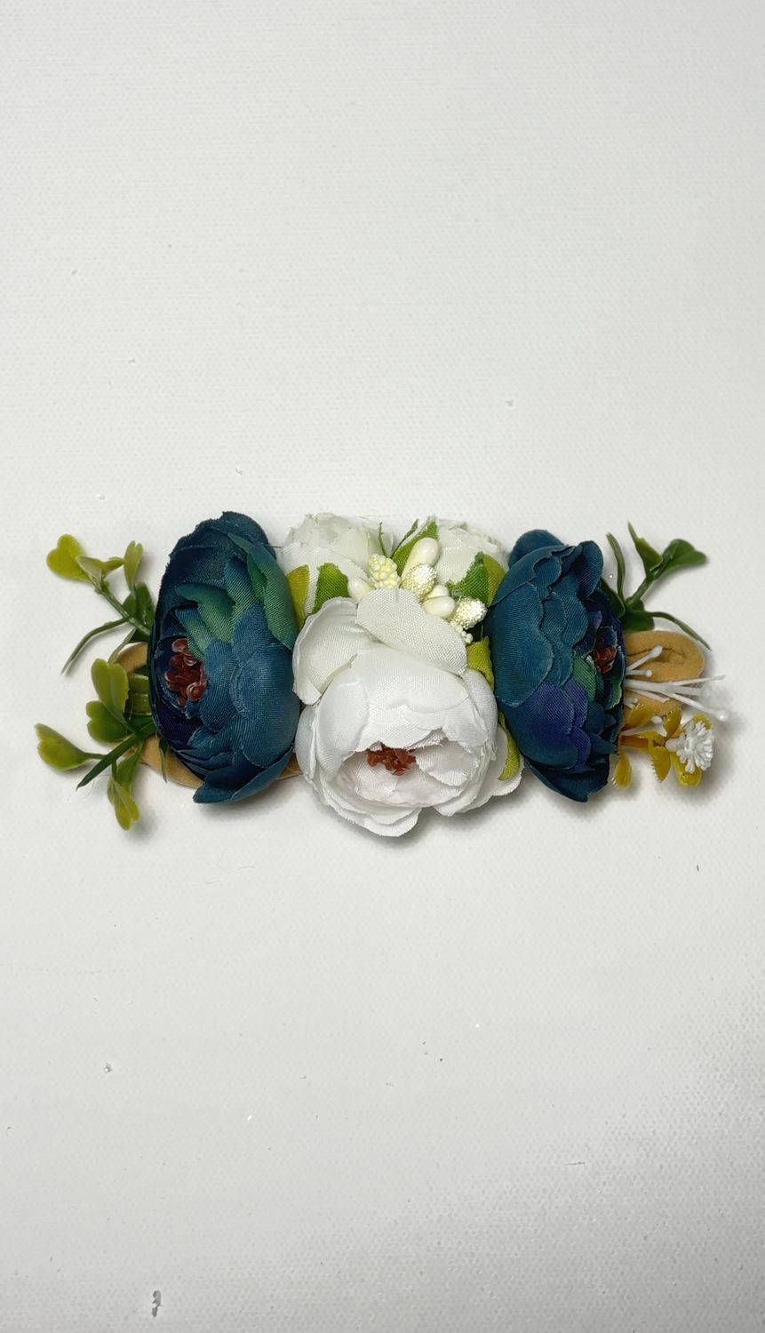 Peacock Blooms Headband