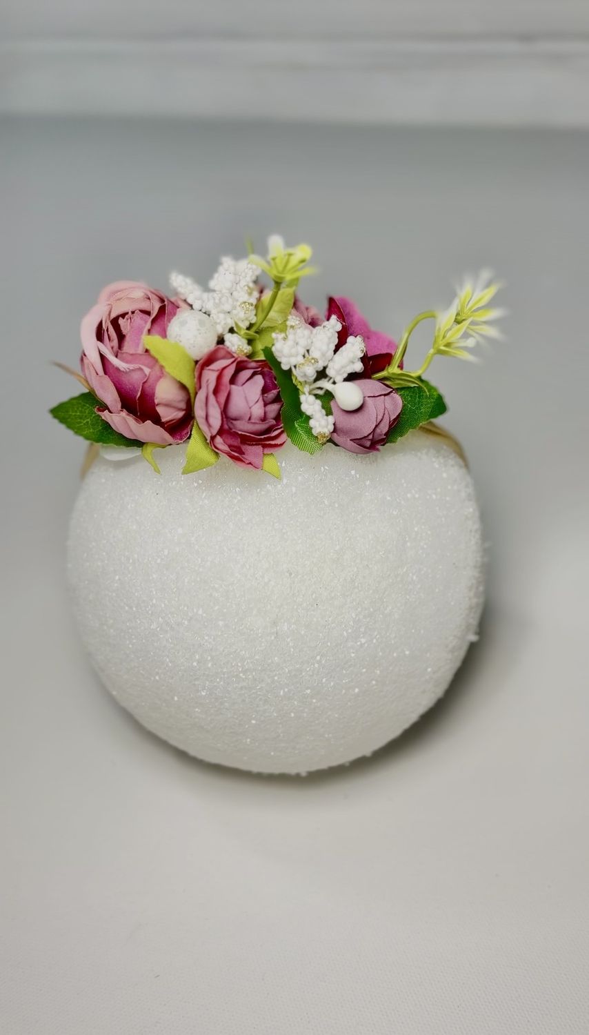 Mauve Blossom Headband