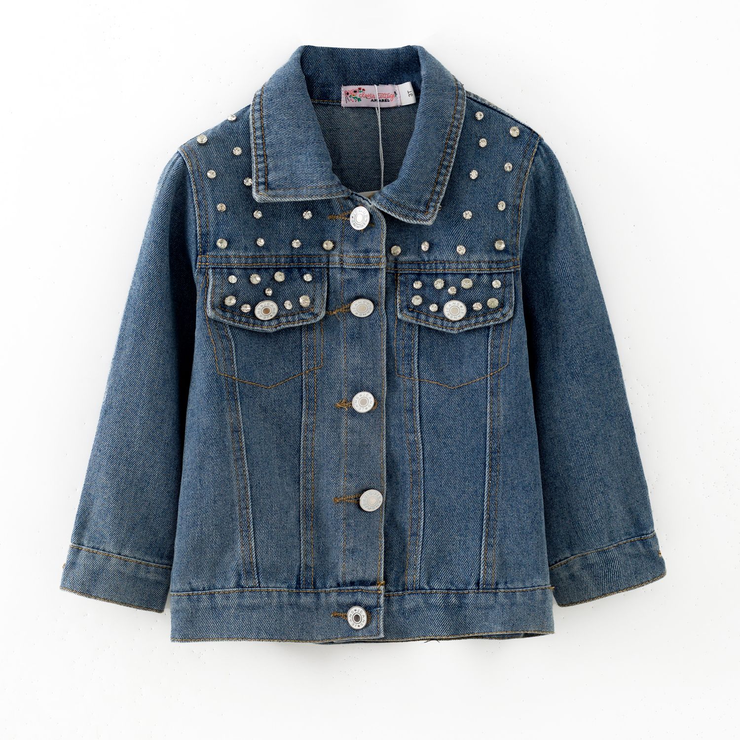Rhinestone Jean Denim Jackets