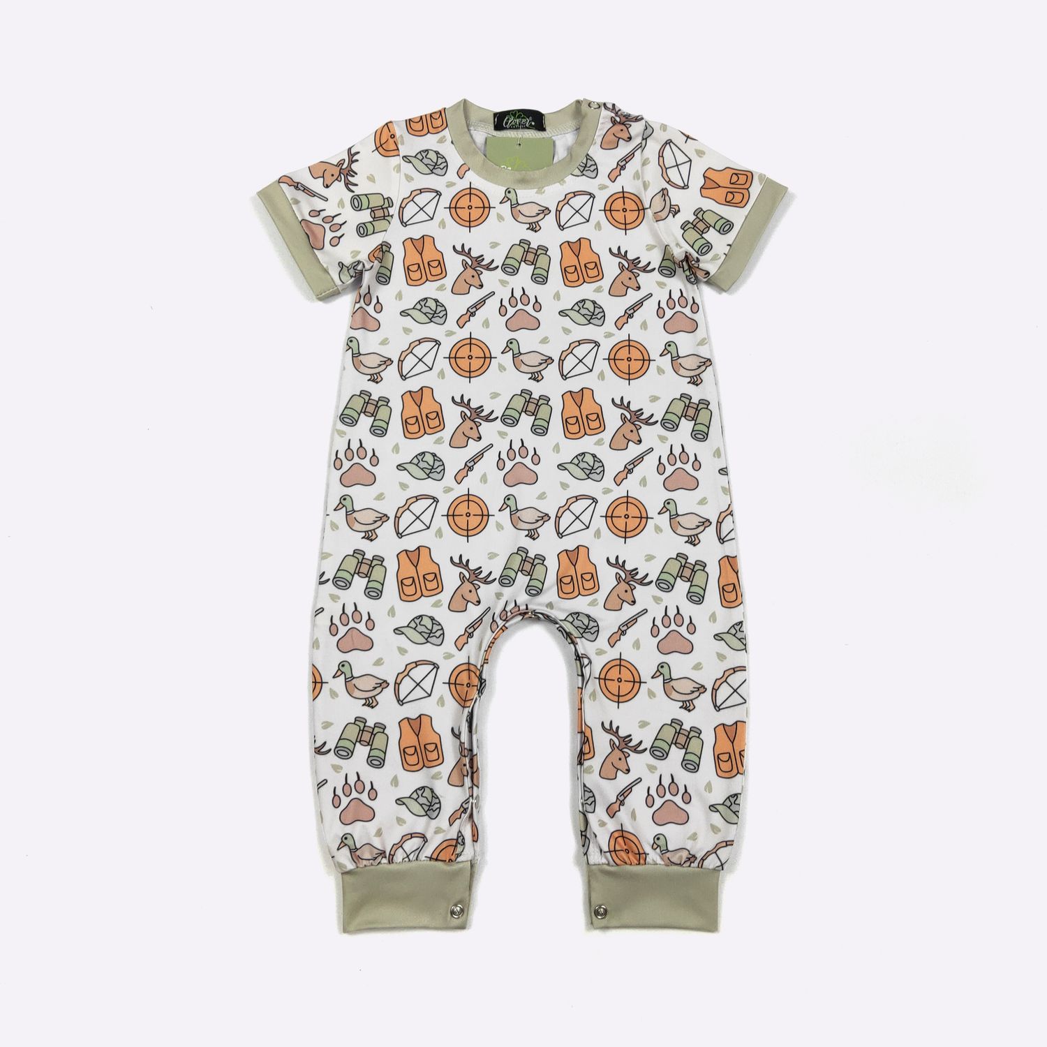 Outdoor Hunt Boy Romper