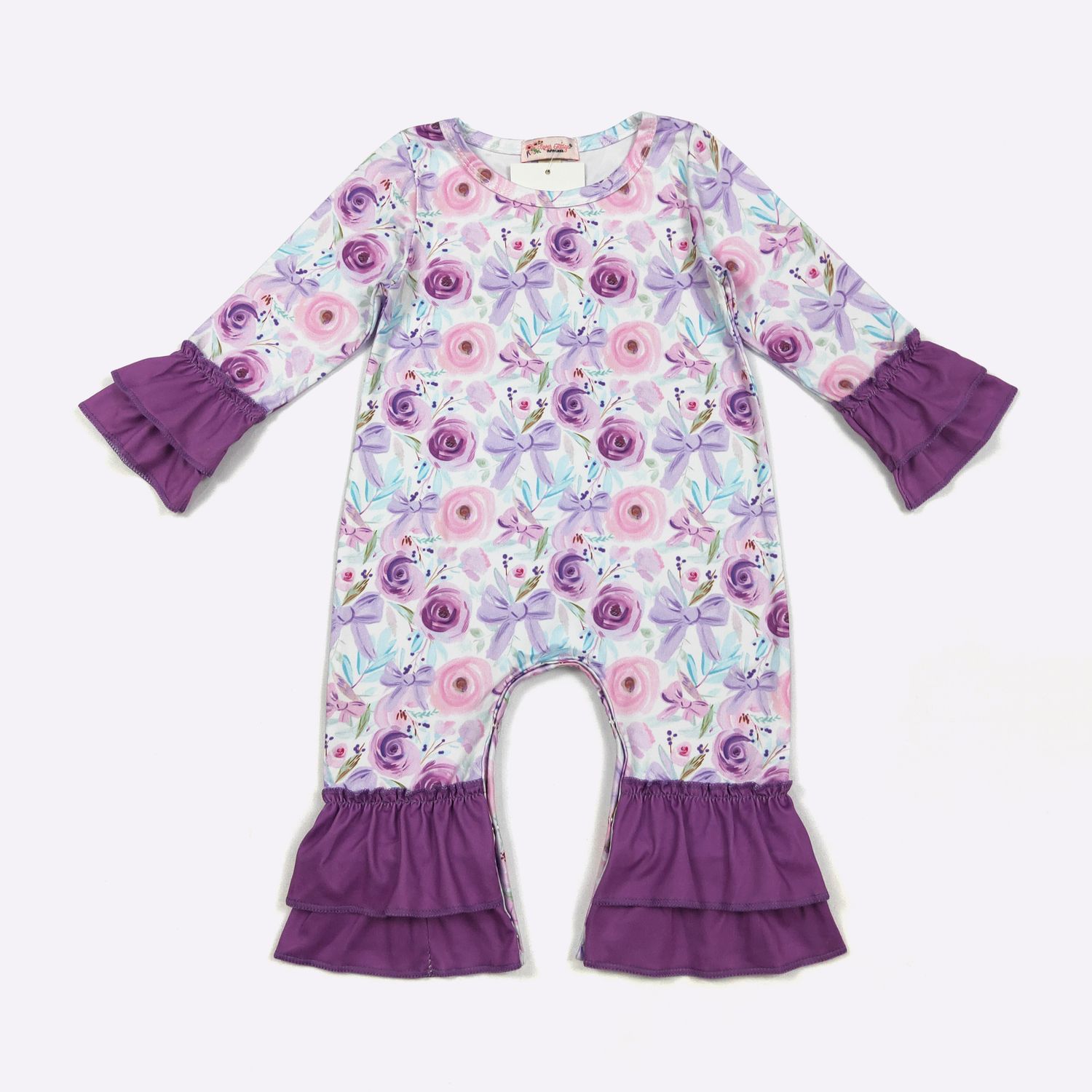Rosette Coquette Baby Romper