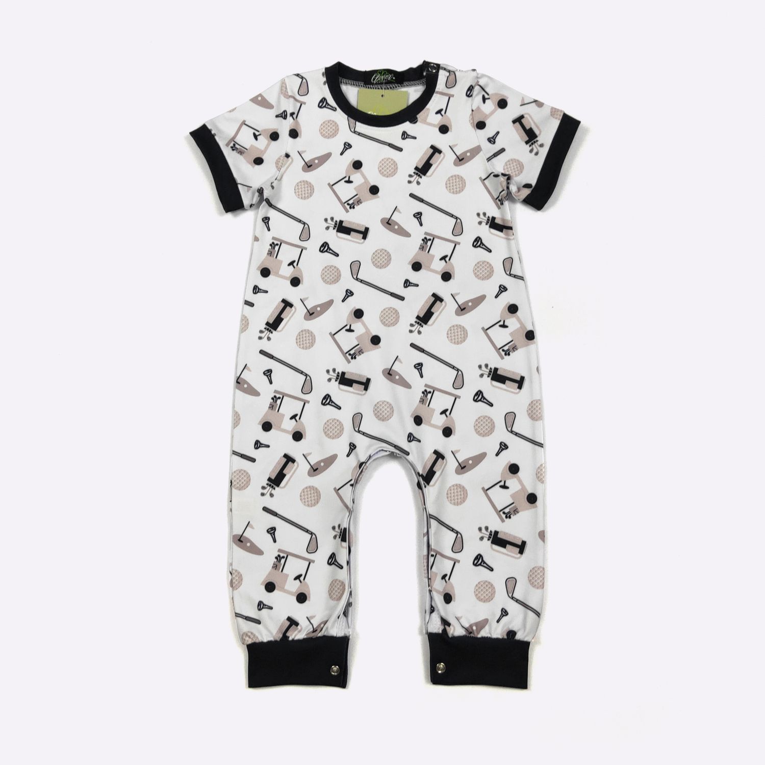 Par for the Course Boy Romper