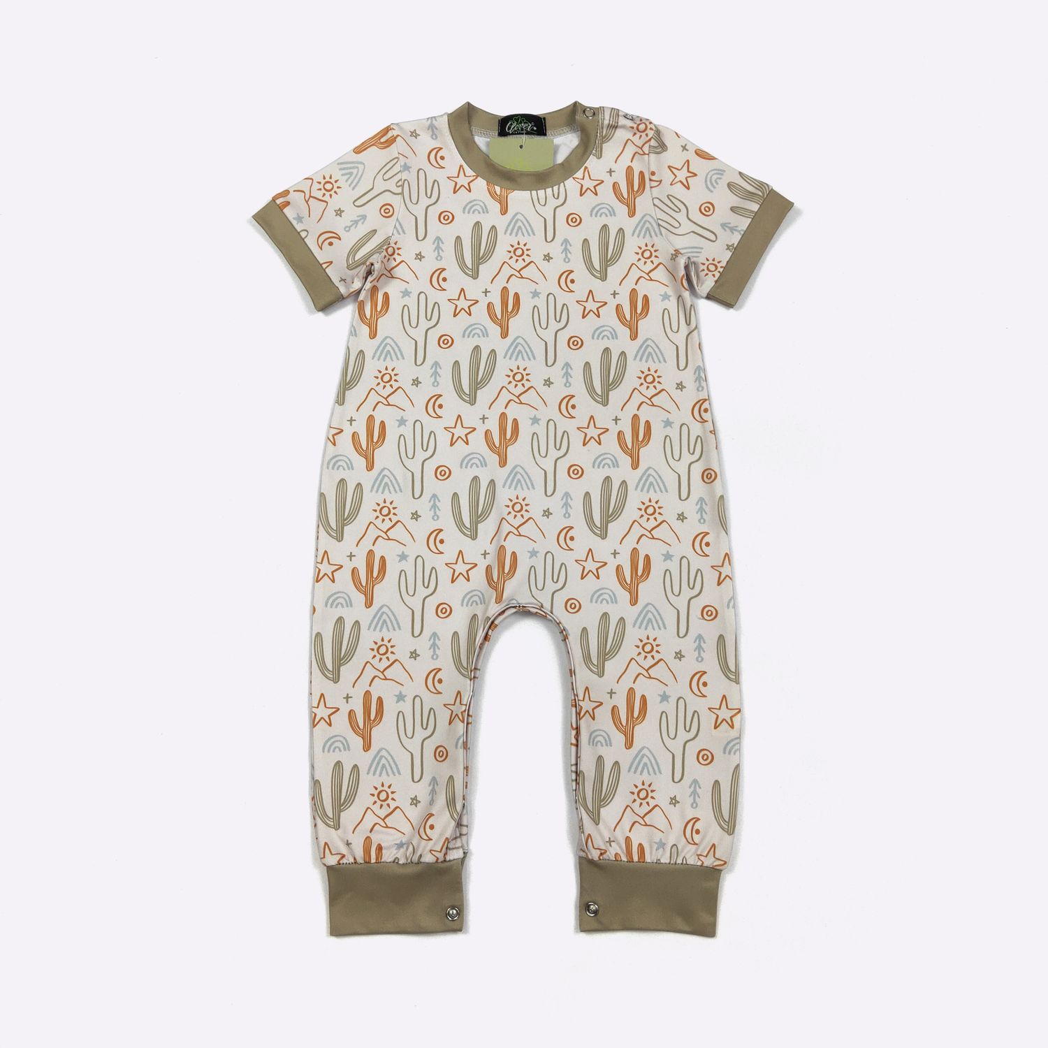 Cactus Cove Boy Romper