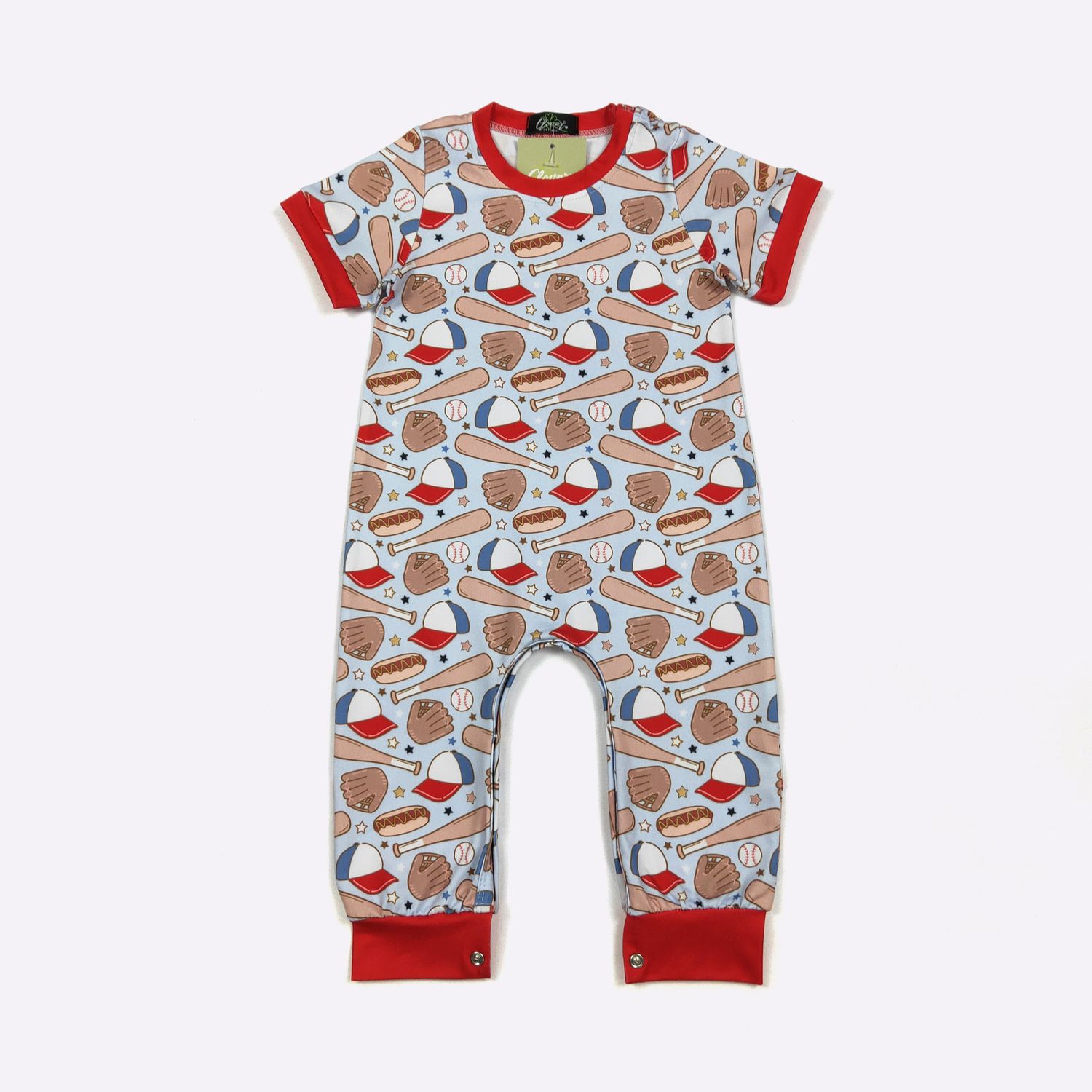 Play Ball Boy Romper