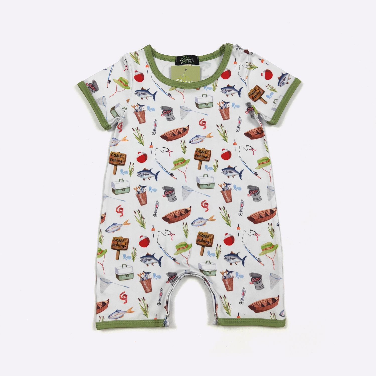 Fishing Frenzy Boy Romper