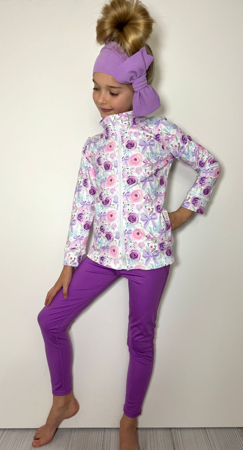 Rosette Coquette Athletic Girls Set