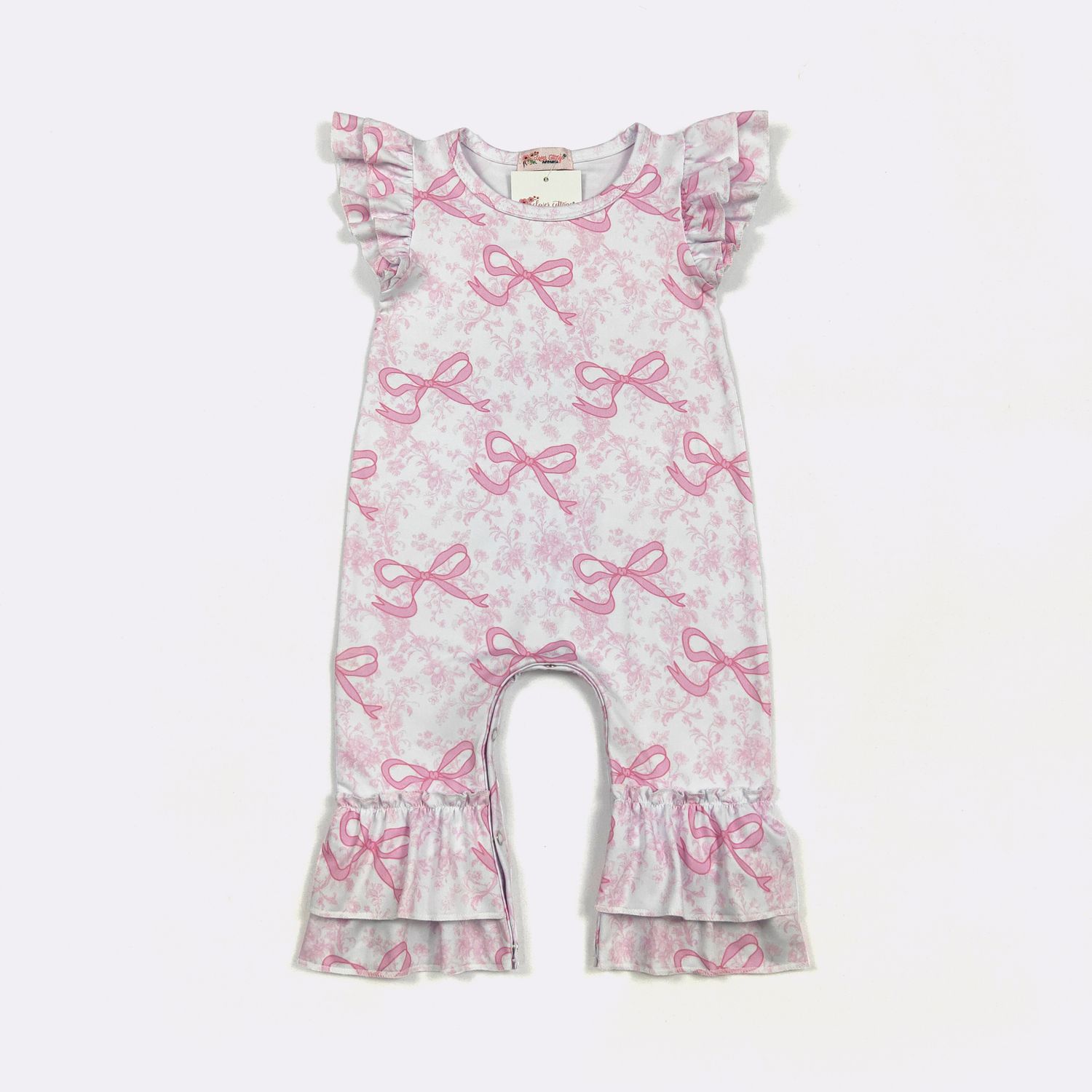 Girly Coquette Baby Romper