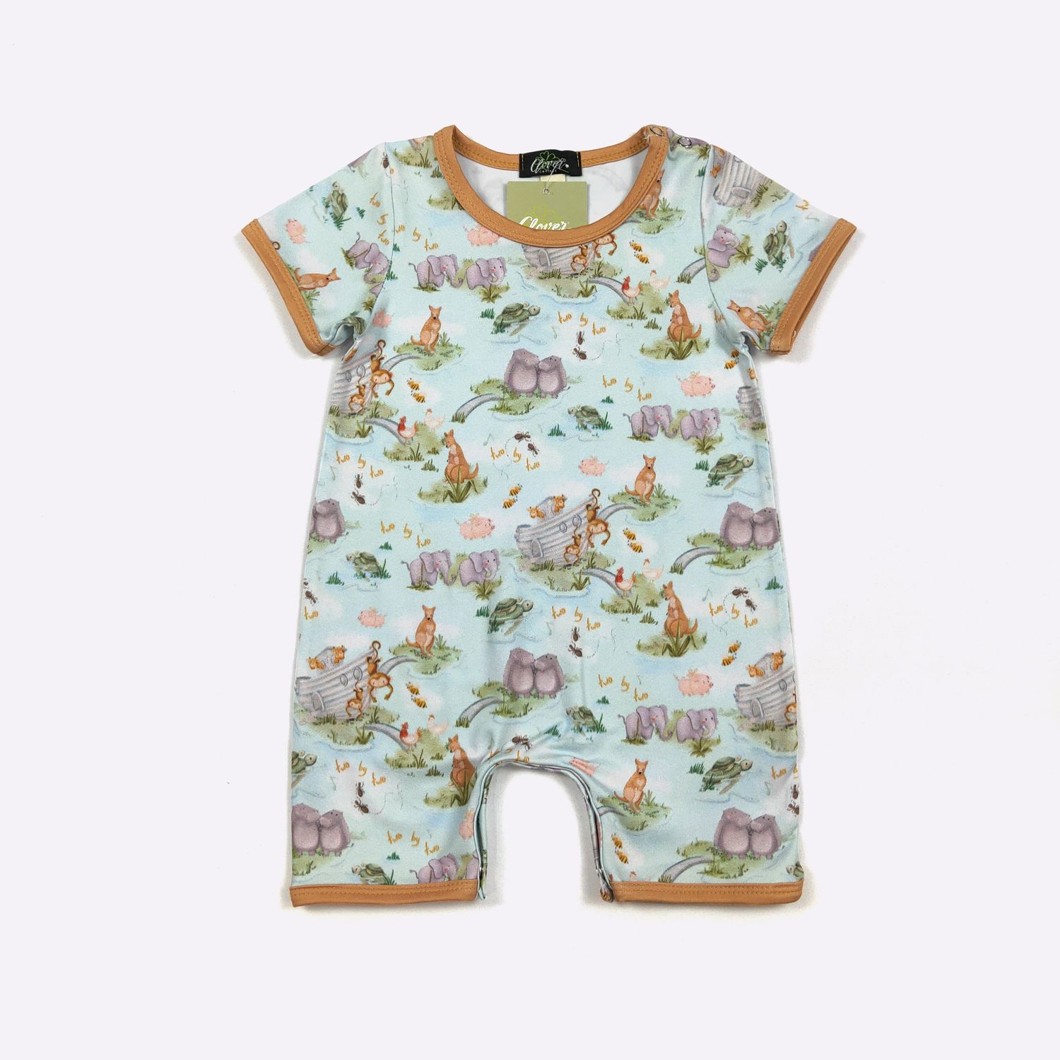 Aqua Noah Boy Romper