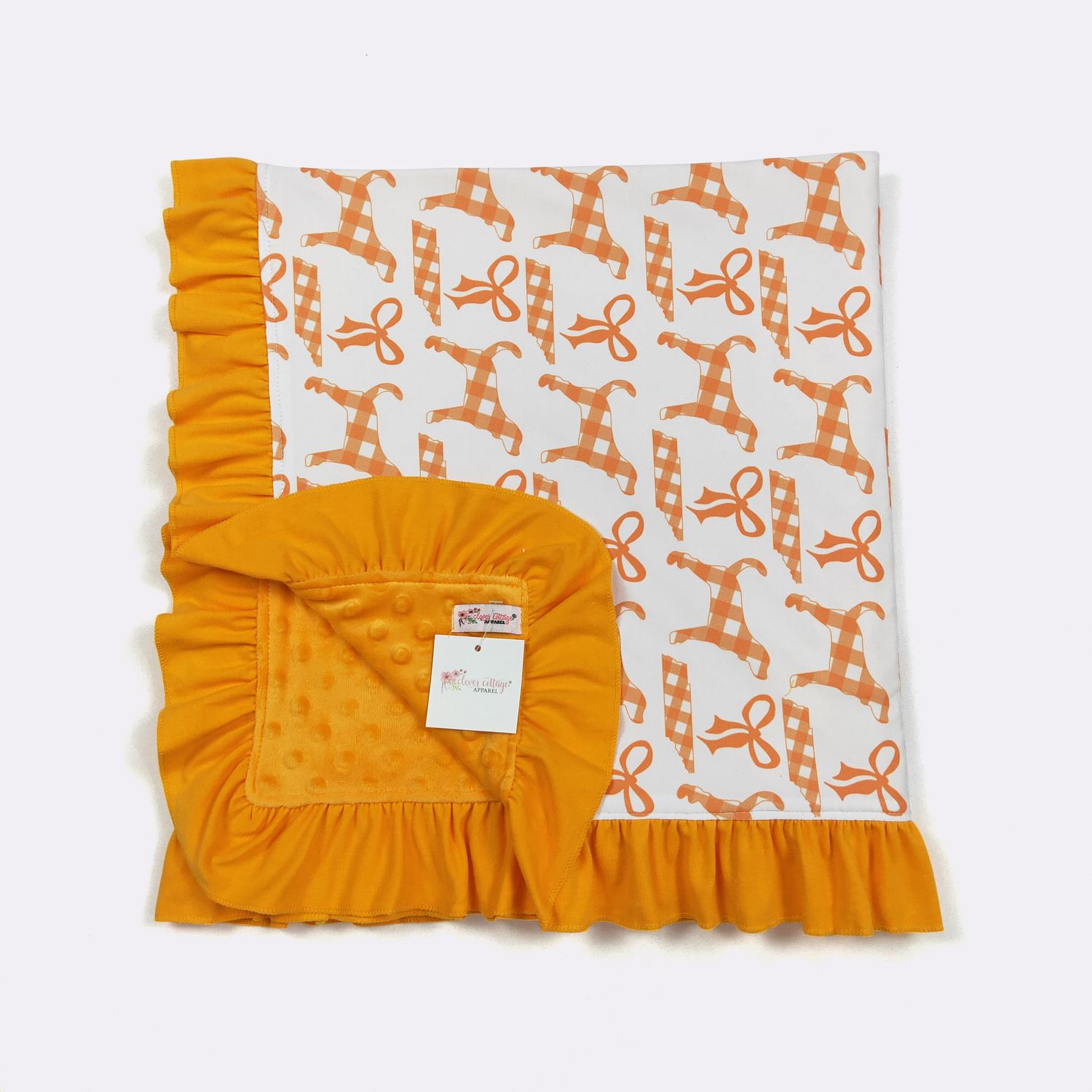 Checkered TN Girly Blanket