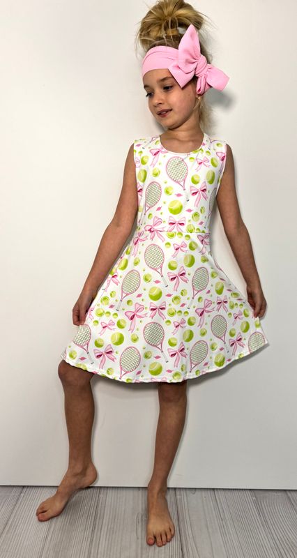 Preppy Tennis Girls Dress