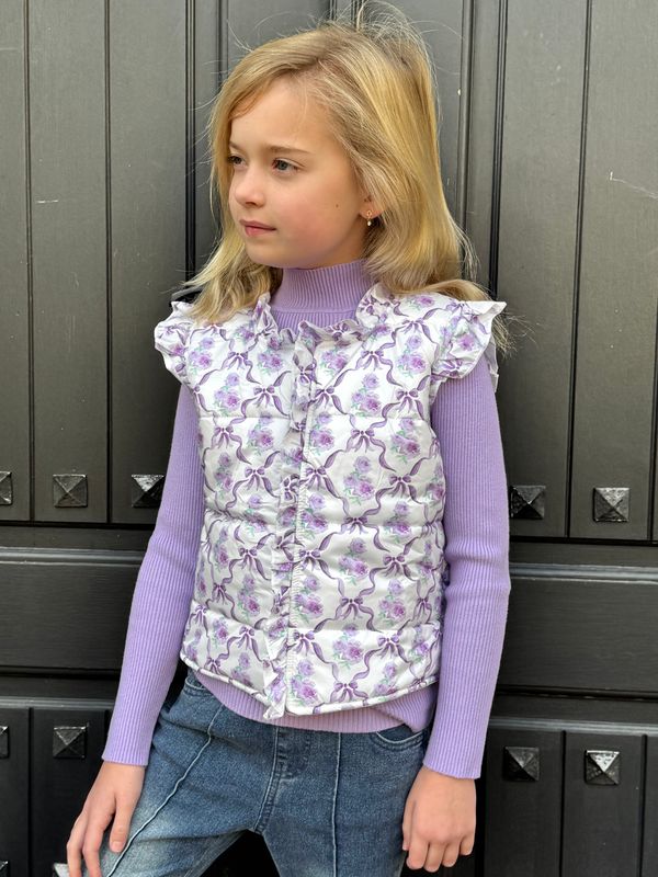Violet Vine Girls Vest