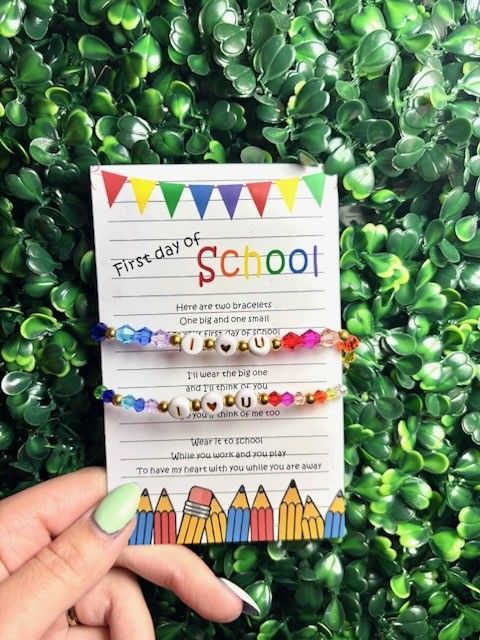 Back to School Bracelets