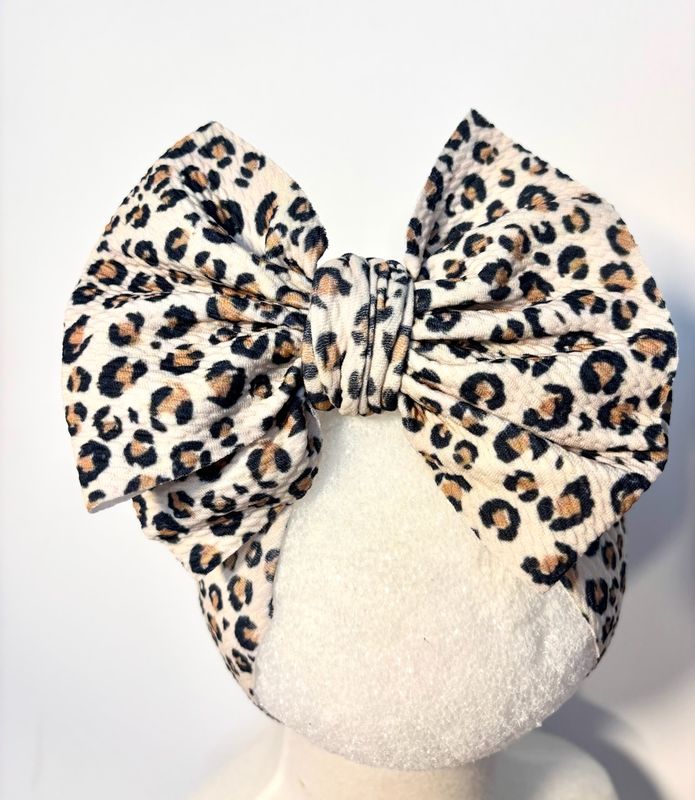 Leopard Waffle Headband