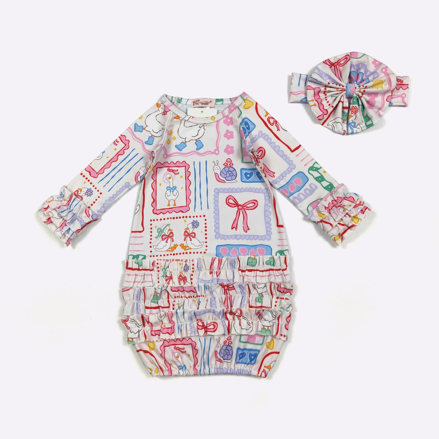 Silly Goose Baby Gown