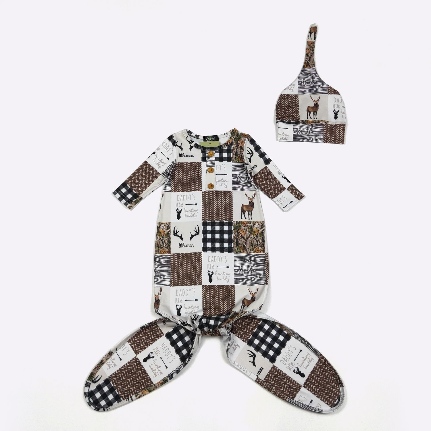 Hunting Buddy Knotted Gown