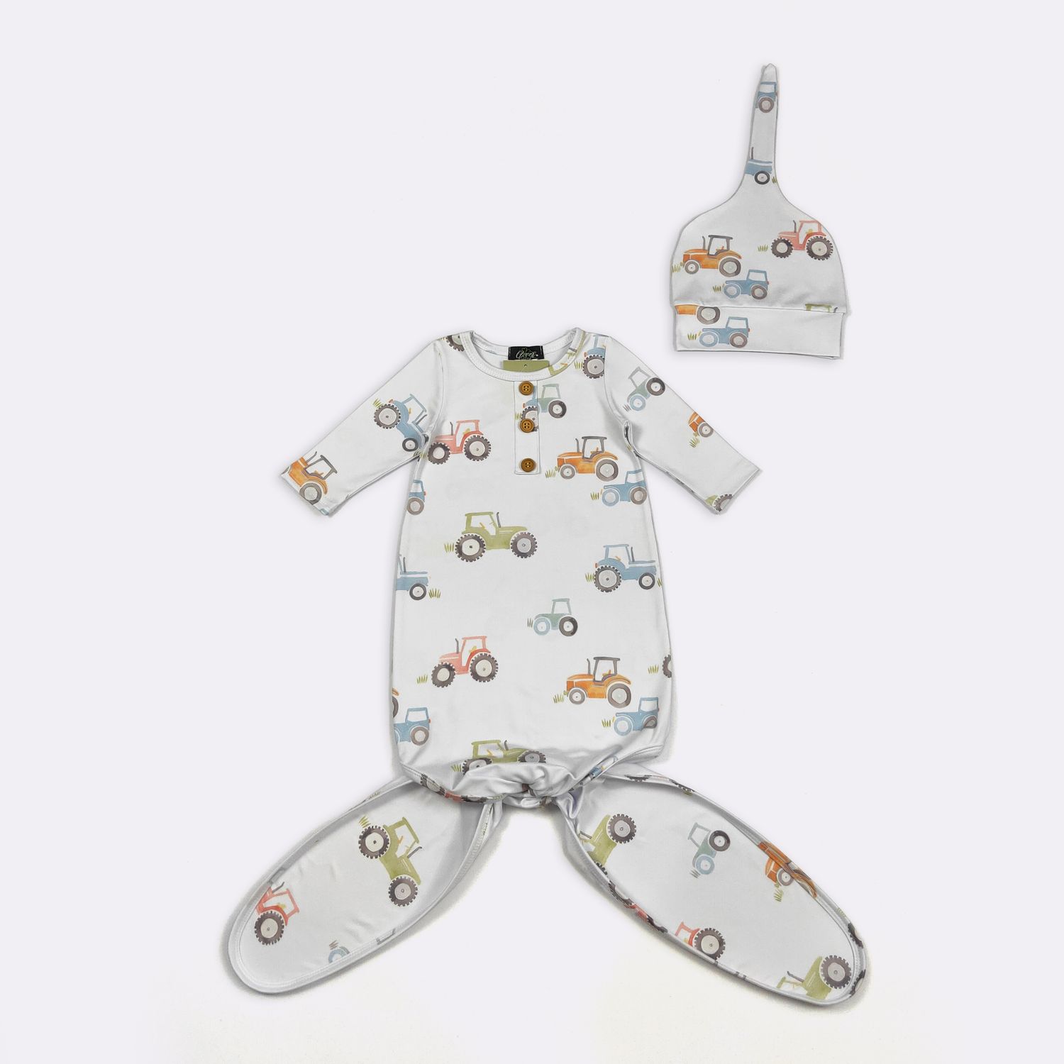 Tractor Trot Knotted Gown