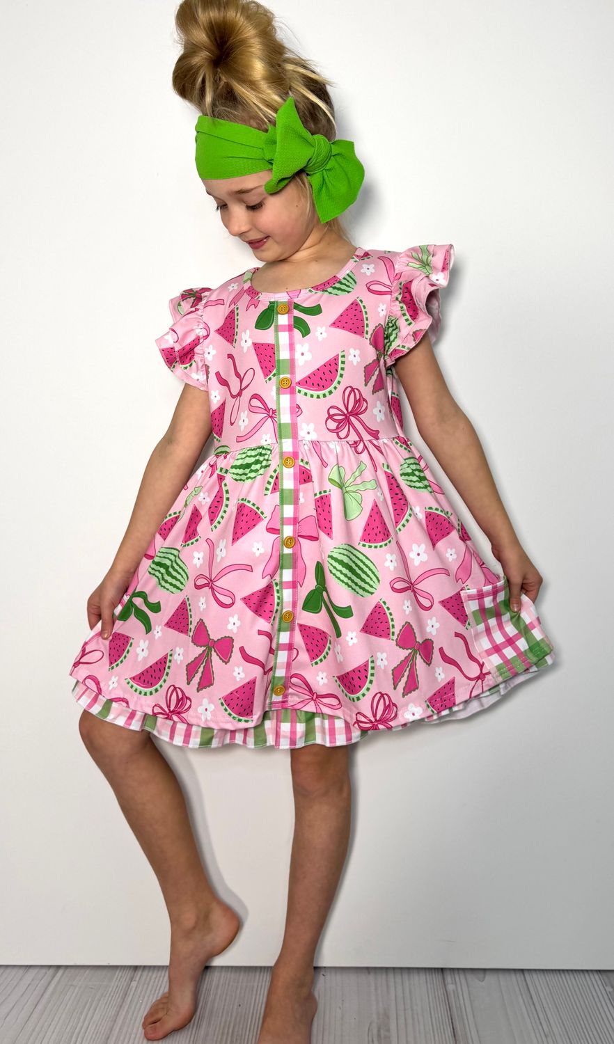 Watermelon Sugar Girls Dress