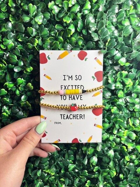 Teacher Bracelets