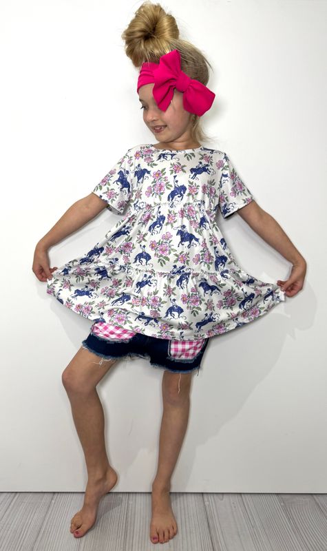 Floral Rodeo Girls Set