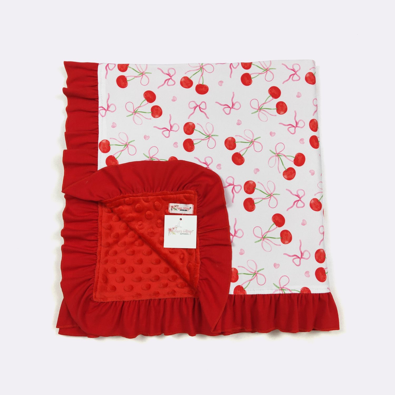 Coquette Cherry Blanket