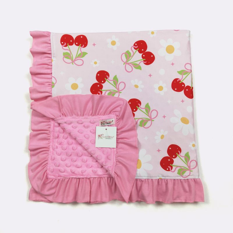 Cherry Daisy Blanket