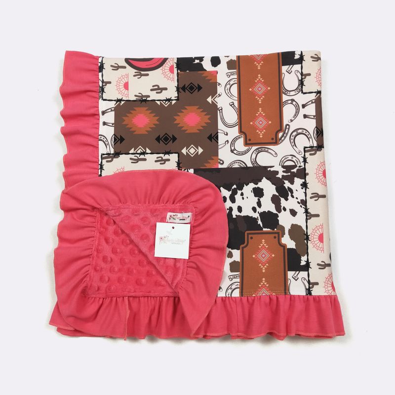 Electric Longhorn Blanket