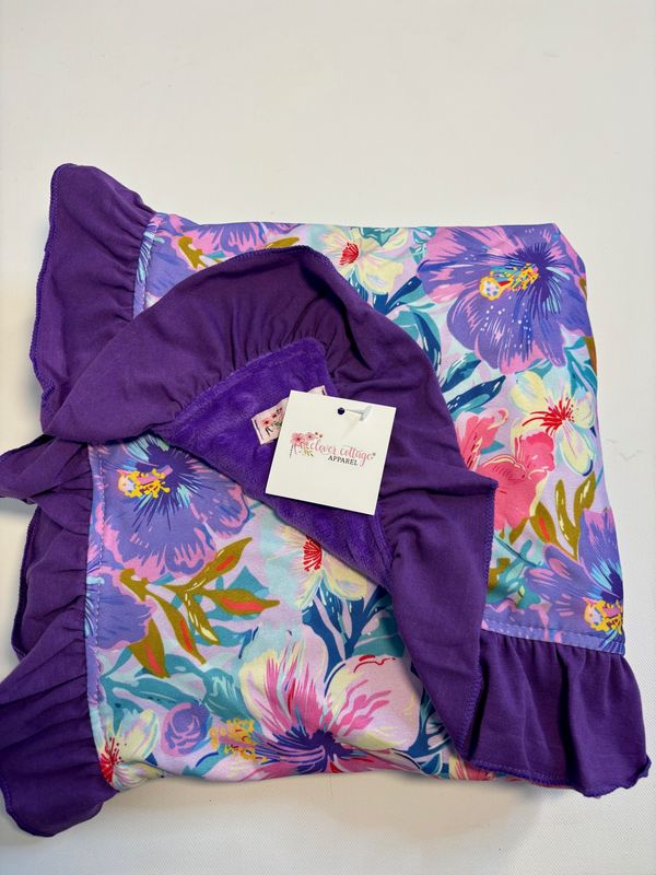 Purple Paradise Blanket